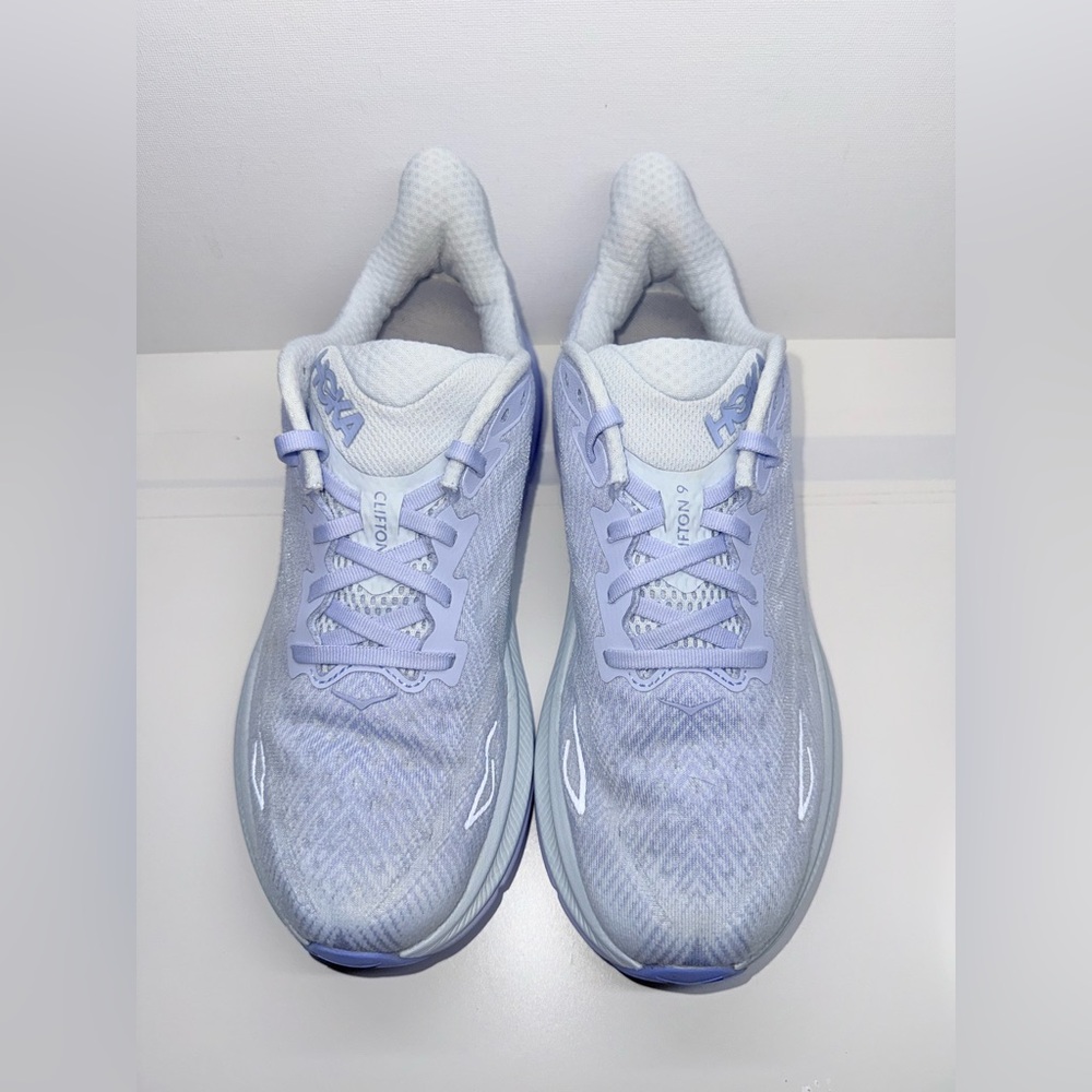 Hoka Women's Light Lavender Athletic Running Sneakers - Picture 3 of 8